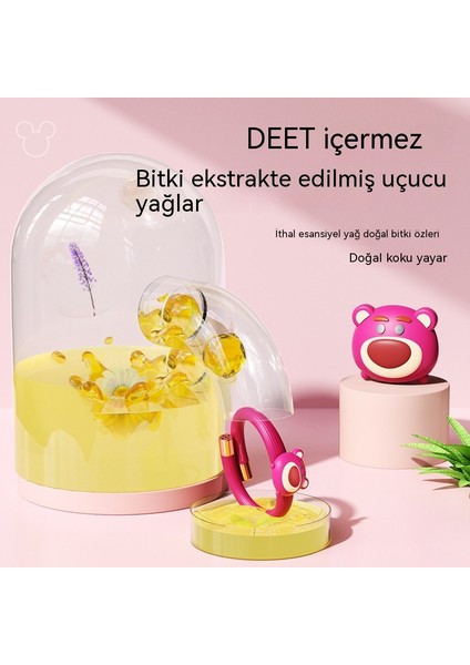 Bebek Anti-Sivrisinek Bitki Esansiyel Yağı Açık Bilezik Bebek Yetişkin Evrensel Sivrisinek Kovucu Artefakt Yedek Çekirdek Esansiyel Yağ Çubuğu ile 6 Pamuklu Çubuk (Yurt Dışından)