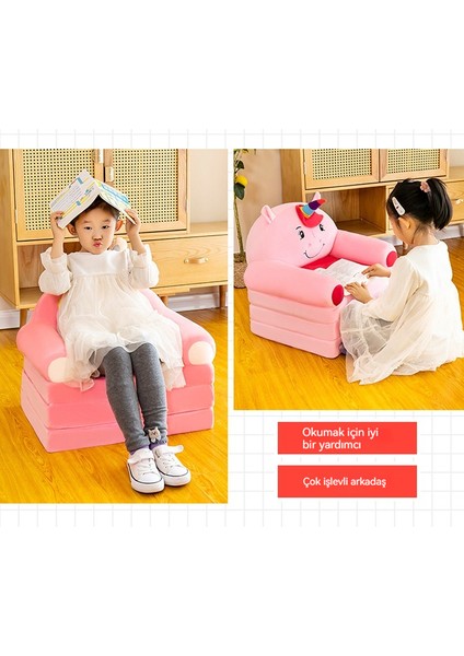 Çocuk Katlanır Kum Anaokulu Bebek Koltuğu Tabure Tembel Uzanma Uyku Kanepesi Çıkarılabilir ve Yıkanabilir (Yurt Dışından) fiyatları