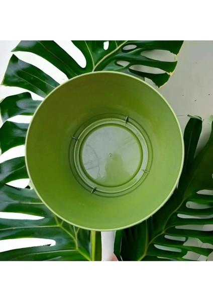 Elite Poliwork Gardenya 30 cm Saksı 13 Litre Yeşil 1 Adet