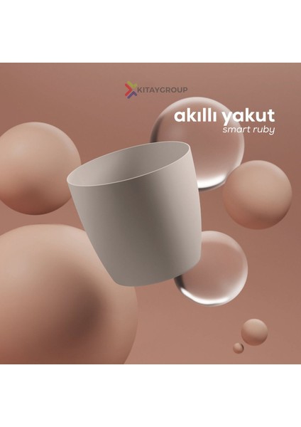 Elite Yakut Saksı Akıllı Sulama Sistemli Saksı Modern 66 Lt Kırık Beyaz 1 Adet modelleri