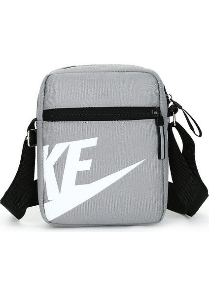 Erkek Crossbody Kanvas Günlük Spor Çanta Seyahat Kadın Binicilik Mini Cep Telefonu Çantası Banliyö Çantası (Yurt Dışından)