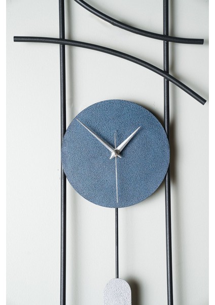 Muyika Ken Metal 75-30CM Dekoratif Duvar Saati Mds-R fırsatları