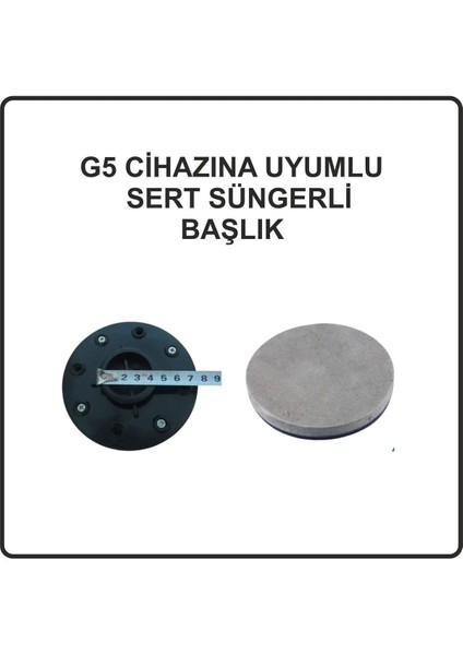 G5 Masaj Aleti Başlığı G5 Yuvarlak Sünger Başlık