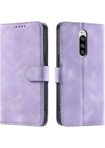 Sony Xperia 1 Için Flip Case Bilek Kayışı Kickstand Cüzdan Kart Yuvaları Pu (Yurt Dışından) indirimleri