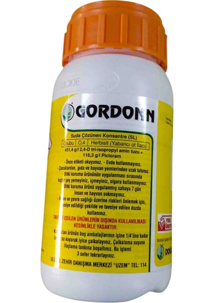 Gordonn 250GR Çim Yabancı Ot Ilacı