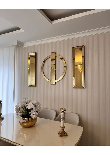 3’lü Gold Yüzük Saat ve Ayna Set fiyatları