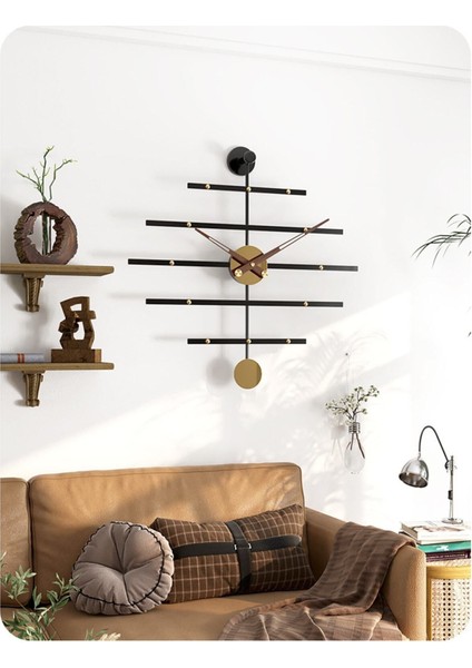 Pendulo Minimalist Duvar Saati Dekoratif Duvar Saati