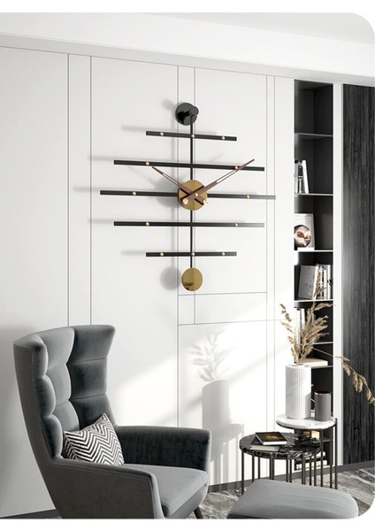 Pendulo Minimalist Duvar Saati Dekoratif Duvar Saati