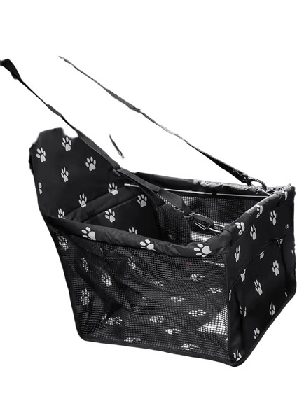 Köpek Araba Koltuğu Kapağı Katlanır Hamak Pet Taşıma Çantası Sepet Taşıma Kedi Kararlı Katlanabilir Seyahat Pet Köpek Araba Koltuğu (Yurt Dışından)