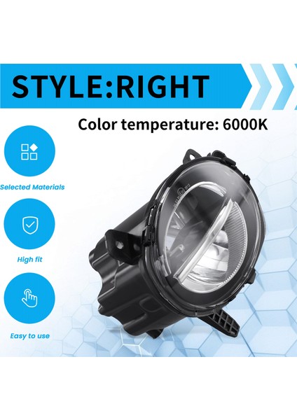 Bmw F20 F21 F22 F23 F30 F31 F32 F33 F34 F35 2012-2018 Sis Farları LED Sis Farı Far Sürüş Lambası Sağ Taraf (Yurt Dışından) fırsatları