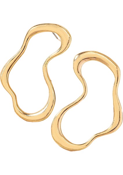 Moda Kişilik Basit Küpe Kadın Küpe Saplama Küpe Kadın (Yurt Dışından)