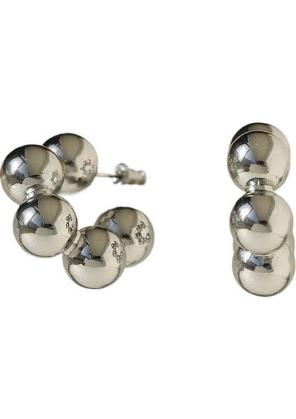 Niş Tasarım Çok Yönlü Küpe Kişilik Küpe Küpe Takı Kadın (Yurt Dışından)