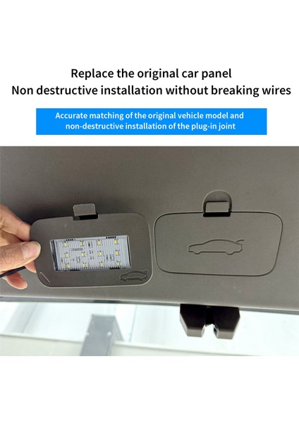 Byd Denza D9 2024 2025 Bagaj Kapağı LED Işığı Bagaj Tavan Aydınlatması Iç Kapı Bagaj LED Işıkları Lambalar (Yurt Dışından)