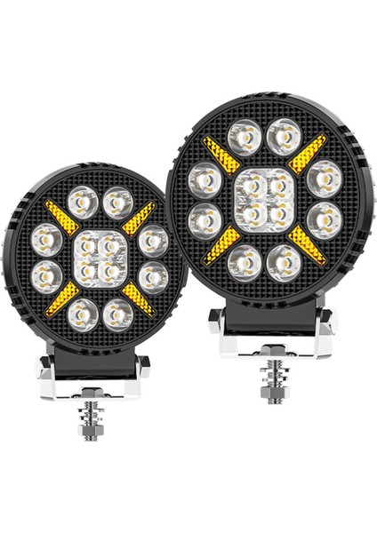 4 Inç Araba LED Çalışma Işıkları Yuvarlak Gündüz Farları Kamyon Atv Utv Suv Motosiklet Araba Römork Tekne (Yurt Dışından) fırsatları