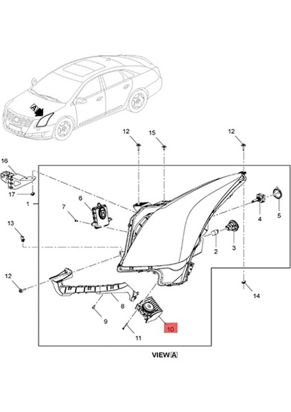Cadillac Ats Xts 2013-2017 Angel Eye Işık Kaynağı Drl Ünitesi Için Araba LED Gündüz Farı Modülü 22791374 (Yurt Dışından) fırsatları
