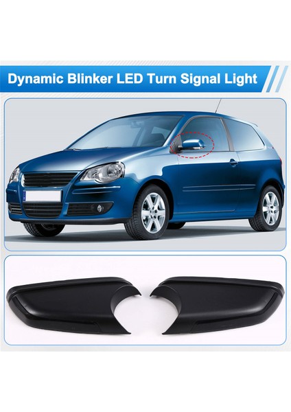 Dinamik Blinker LED Dönüş Sinyal Lambası Göstergesi Yan Ayna Lambası Vw Polo Mk4 9n 05-09 Skoda Octavia Mk2 1z 04-10 (Yurt Dışından) fırsatları
