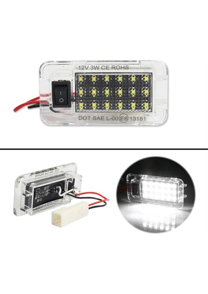 Toyota Rav4 Mk5 XA50 Highlander Prius Sienna Venza Scion Lexus Araba Aksesuarları LED Bagaj Bagaj Lambası 81250-48010 (Yurt Dışından) indirimleri