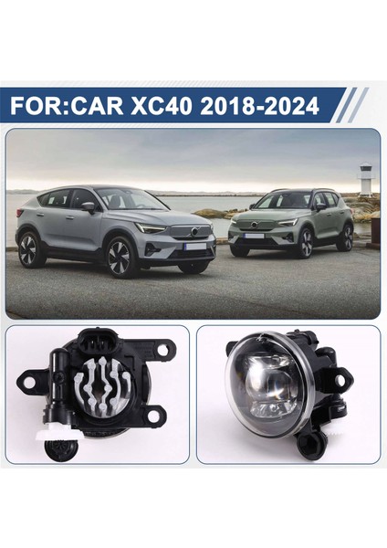 Araba Ön Tampon LED Sis Lambası Gündüz Farı Isı Emici ile Volvo XC40 2018-2024 Dönüş Fren Lambası 31689175 R (Yurt Dışından) fırsatları