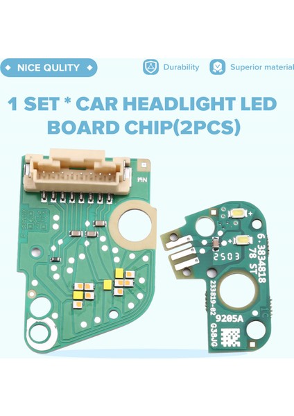 2 Adet Far LED Çip Kartı Bmw G30 G31 530I 540I 550I Lcı 2021-2022 Limon Sarısı Sinyal Lambası Çipi 235083-02 R (Yurt Dışından) fırsatları