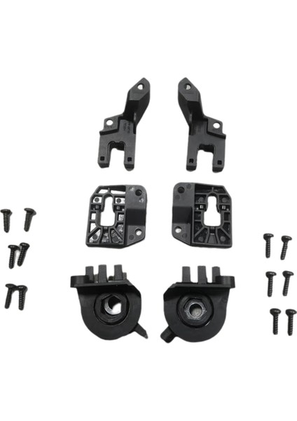 Araba Sol Sağ Far Muhafazası Braketi Tamir Takımı 8W0998122 8W0998121 Audi A4 B9 2016-2024 Araba Aksesuarları (Yurt Dışından)