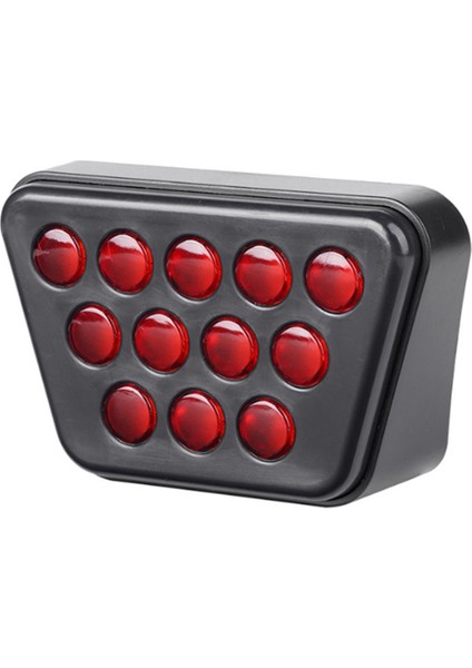 Araba 12V Fren Pilot Işıkları 12 LED Arka Stop Lambaları Flaş Araba Uyarı Geri Vites Durdurma Emniyet Lambaları Araba Suv Atv Için (Yurt Dışından)
