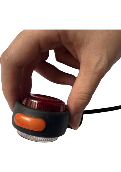 2 Adet Araba Kamyon Yan Işaretleme Lambası 12/24V LED Gösterge Lambası Arka Lambası Üç Taraflı Lamba Flaş Lambası (Yurt Dışından)