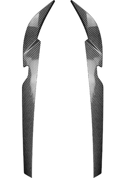 Araba Ön Far Kaşı Far Göz Kapağı Kaşı Bmw 5 Serisi G30 G31 2021-2023 Karbon Fiber (Yurt Dışından)