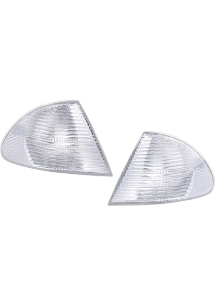1 Çift Ön Köşe Lambası Sinyal Lambası Mercekleri Bmw 3 Serisi E46 1998-2001 63136902766 63136902765 63136902770 (Yurt Dışından)