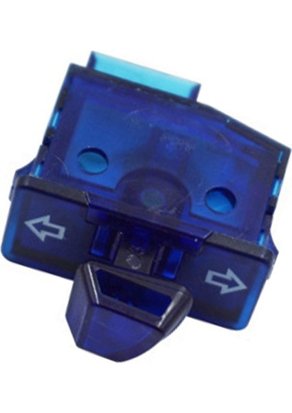 6 Adet Gy6 50CC 125CC 150CC Atv Moped Scooter Motosiklet Farları Korna Dimmer Dönüş Tek Anahtar Düğmesi Mavi (Yurt Dışından) fırsatları