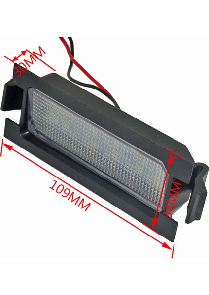 1 Çift Yüksek Kaliteli Plaka Lambası 925011H500 925021H500 Hyundai I30 5d Hatchback Wagon Kia Pro Accent Elantra Için (Yurt Dışından) modelleri