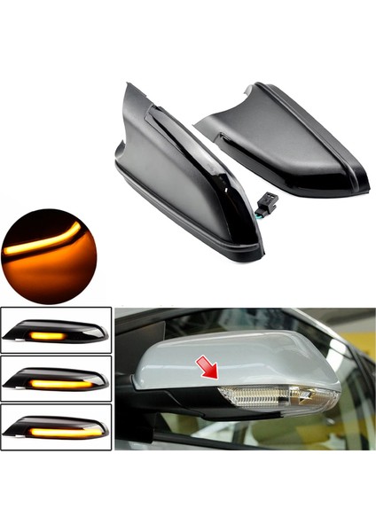 Volkswagen Polo Mk4 9n3 Fl Vento Skoda Octav Için LED Yan Kanat Aynaları Dinamik Dönüş Sinyal Lambası Gösterge Tekrarlayıcı Lambası (Yurt Dışından) indirimleri