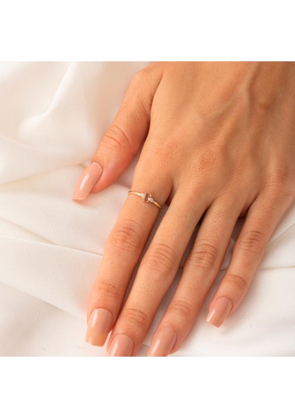 Gümüş Yüzük - 0.30 Karat Zultanit Tria Evlilik Teklifi Gümüş Yüzük - Doğal Taş Tria Gümüş Yüzük