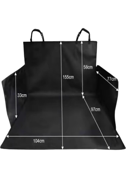 Köpek Araba Koltuğu Kapağı Katlanır Hamak Pet Taşıma Çantası Sepet Taşıma Kedi Kararlı Katlanabilir Seyahat Pet Köpek Araba Koltuğu (Yurt Dışından)