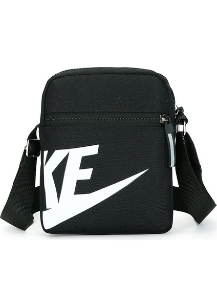 Erkek Crossbody Kanvas Günlük Spor Çanta Seyahat Kadın Binicilik Mini Cep Telefonu Çantası Banliyö Çantası (Yurt Dışından)