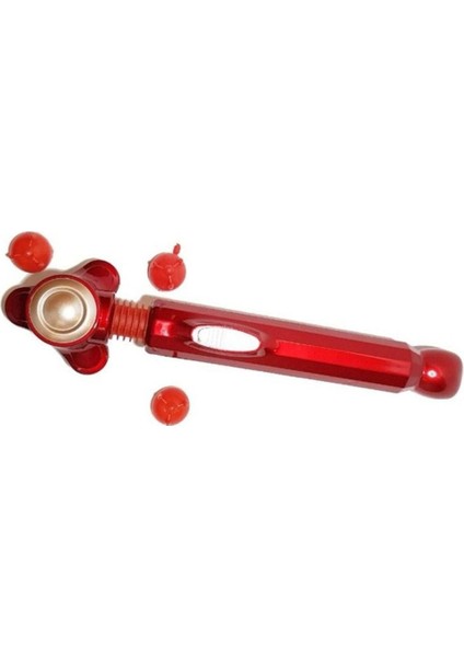 Mini Masaj 3 Başlıklı Titreşimli Masaj Aleti USB Şarjlı ve Pilli