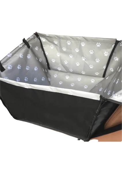 Köpek Araba Koltuğu Kapağı Katlanır Hamak Pet Taşıma Çantası Sepet Taşıma Kedi Kararlı Katlanabilir Seyahat Pet Köpek Araba Koltuğu (Yurt Dışından)
