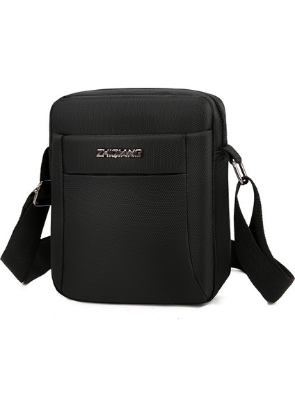 Crossbody Çanta Omuz Çantası Erkek Rahat Su Geçirmez Oxford Bez Çanta Seyahat Iş Çantası Küçük Çanta (Yurt Dışından)