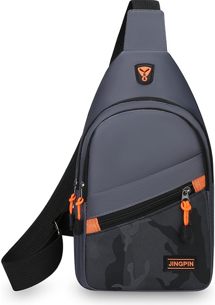 Crossbody Çanta Omuz Çantası Erkek Rahat Su Geçirmez Oxford Bez Çanta Seyahat Iş Çantası Küçük Çanta (Yurt Dışından)