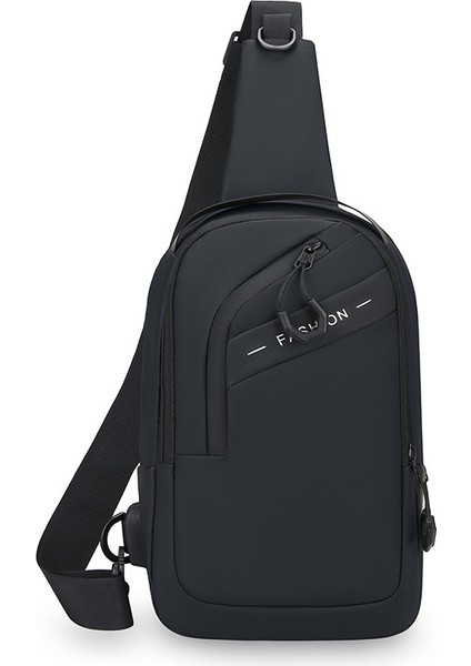 Günlük Kanvas Çanta Moda Çok Yönlü Erkek Çantası Tek Omuz Çapraz Askılı Çanta Trend Erkek Çantası (Yurt Dışından)