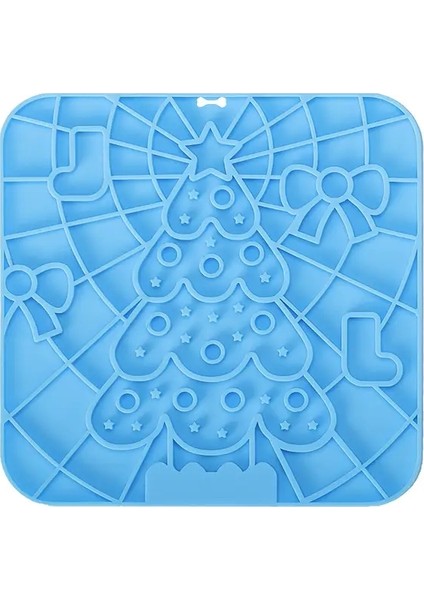 Evcil Hayvan Yalama Silikon Mat Evcil Hayvan Yavaş Besleme Plakası Kişiselleştirilmiş Besleyici Vakumlu Bardak Yemek Eğitim Besleyici (Yurt Dışından)