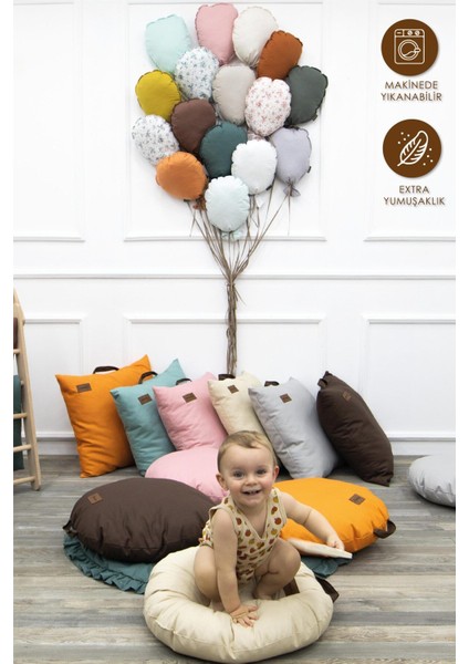 Çocuk ve Bebek Odası Duvar Dekoru Kumaş Balon Seti 3'lü Oyun Alanı ve Oda Kullanımına Uygun indirimleri