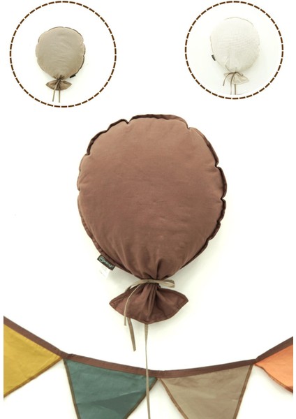 Çocuk ve Bebek Odası Duvar Dekoru Kumaş Balon Seti 3'lü Oyun Alanı ve Oda Kullanımına Uygun