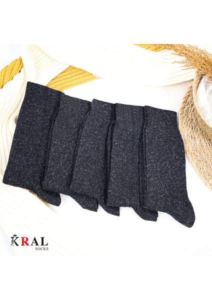 Erkek Kışlık Termal Etkili (5'li Paket) Lambswool Kuzu Yünlü Çorap modelleri