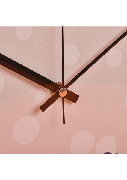 Slim Paytak Çocuk Odası Duvar Saati - Krem - 30 cm modelleri