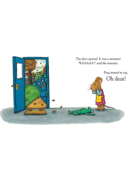 Pip And Posy - The Scary Monster (Paperback)