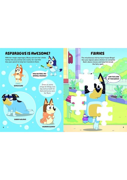 Bluey - Meet Bluey Sticker Activity Book fiyatları