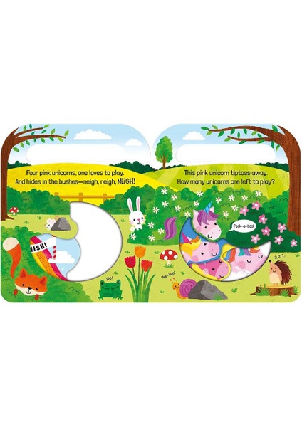 Five Pink Unicorns - Carry And Count - Board Book