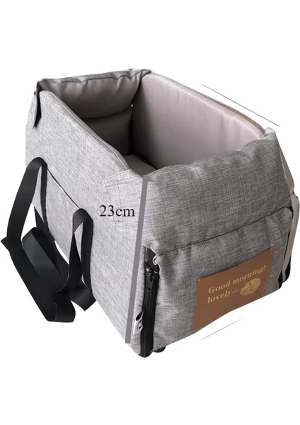 Köpek Araba Koltuğu Kapağı Katlanır Hamak Pet Taşıma Çantası Sepet Taşıma Kedi Kararlı Katlanabilir Seyahat Pet Köpek Araba Koltuğu (Yurt Dışından)