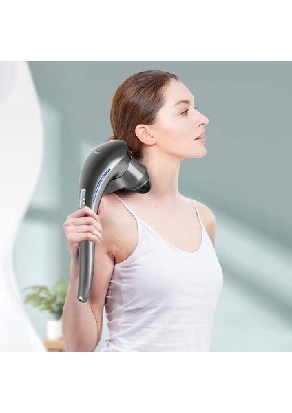 ERG-751 Percussion Şarjlı Çift Başlıklı Darbeli Derin Etki Vücut Masaj Aleti