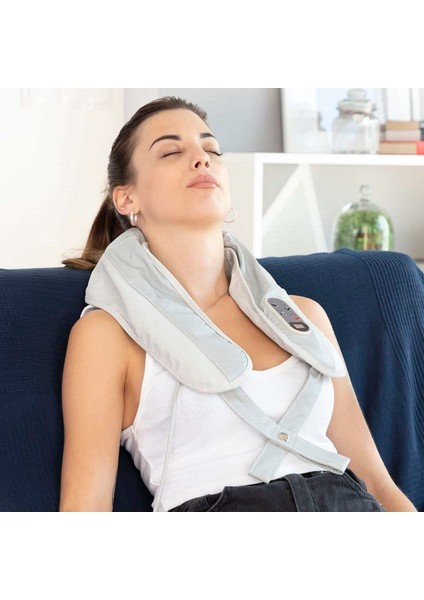 ERG-716 Tapping Dijital Vurmalı Isıtmalı Boyun, Omuz, Sırt Masaj Aleti fırsatları
